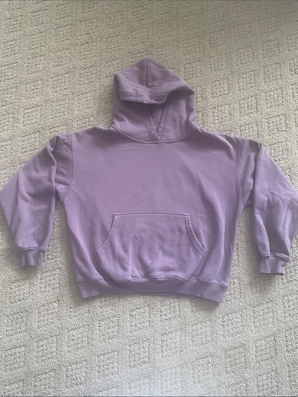 Fabletics Pastel Lilac Pullover Hoodie